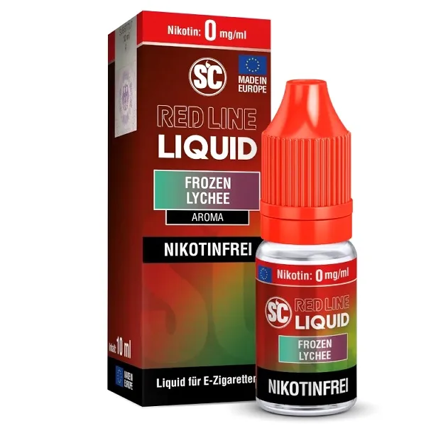 E-Liquid Nikotinsalz SC Red Line Frozen Lychee 0mg – Produktabbildung