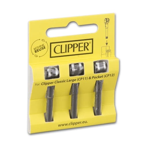 Feuerzeugsteine Flint System CLIPPER Display – Einzelpackung – Produktabbildung