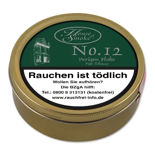 HOUSE OF SMOKE  No 12 Perique Flake – Produktabbildung