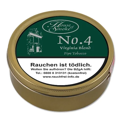 HOUSE OF SMOKE No 4 Virginia Blend (Full Aromatic) – Produktabbildung