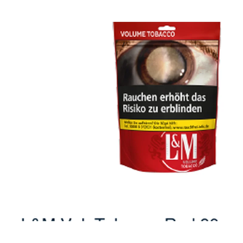 L&M Vol. Tobacco Red 90g – Produktabbildung