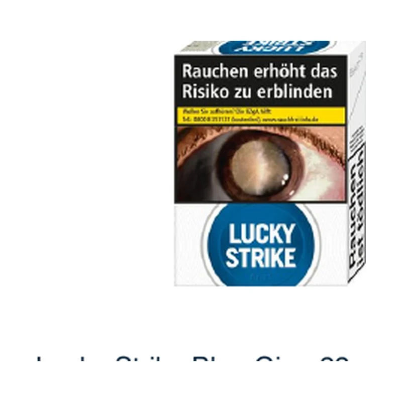 Lucky Strike Blue Giga 22er – Produktabbildung