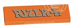 Rizla orange Zgt Pap 50 – Einzelpackung – Produktabbildung