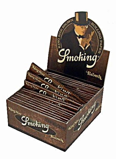 SMOKING King Size Brown ungebleicht 33 – Einzelpackung – Produktabbildung