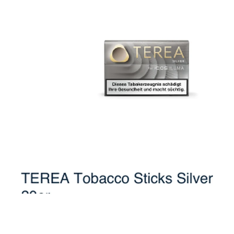TEREA Tobacco Sticks Silver 20er – Produktabbildung