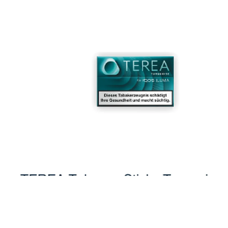 TEREA Tobacco Sticks Turquoise 20er – Produktabbildung