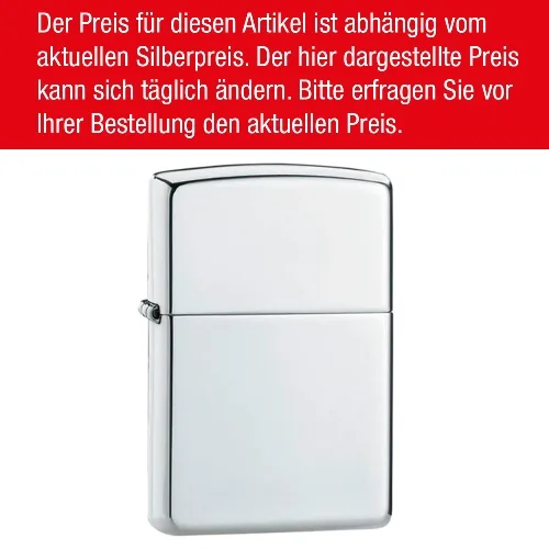 ZIPPO Sterling Silber poliert Vintage 60001492 – Produktabbildung