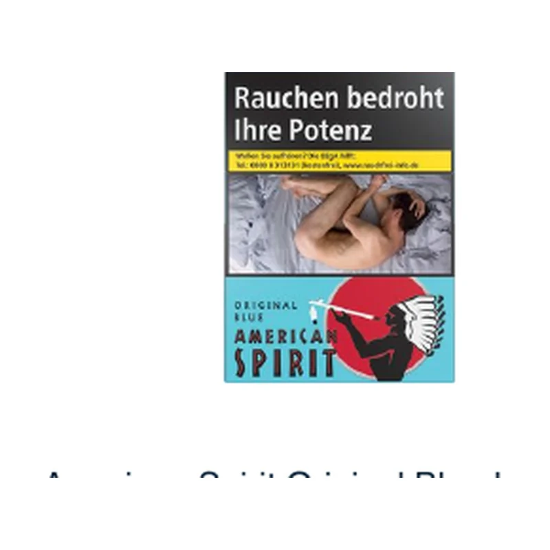 American Spirit Original Blue L 20er – Produktabbildung