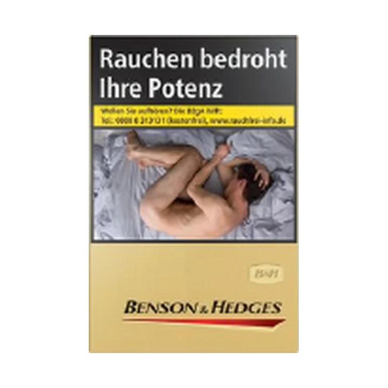 Benson & Hedges Gold L 20er – Produktabbildung