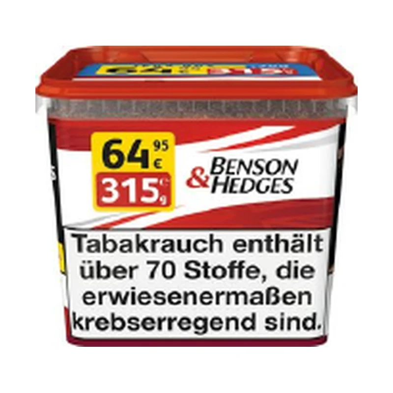 Benson & Hedges Red Vol. Tobacco 315g – Produktabbildung