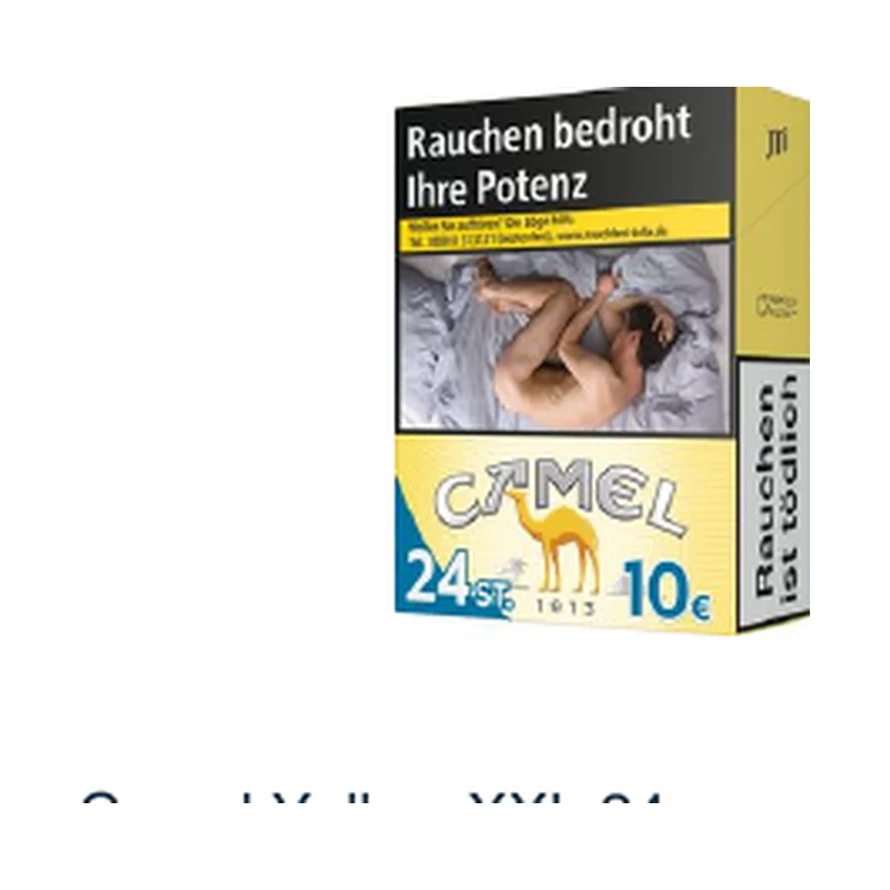 Camel Yellow XXL 24er – Produktabbildung