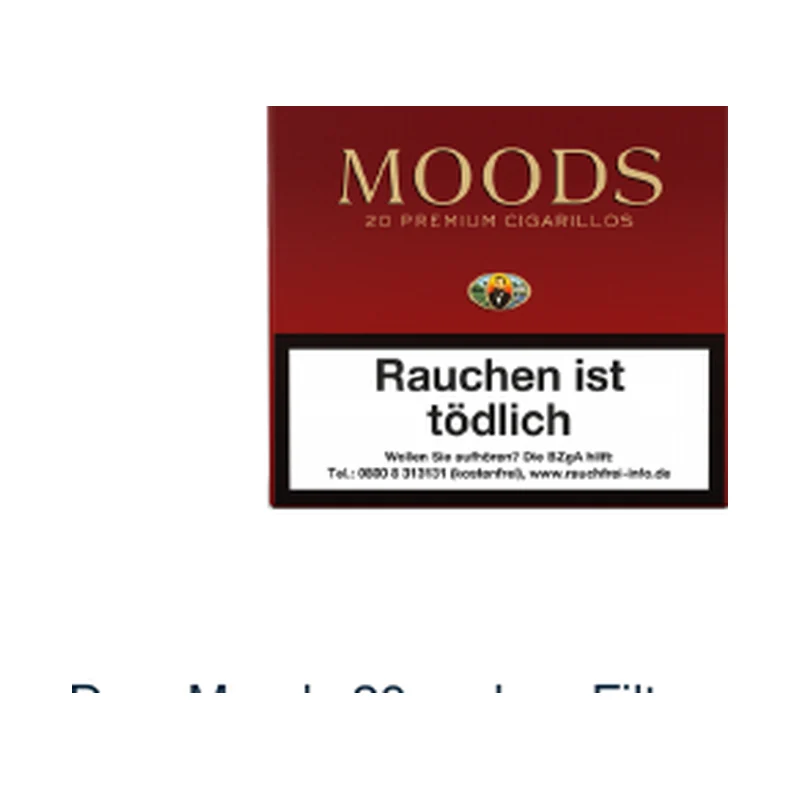 Dan. Moods 20er ohne Filter – Produktabbildung