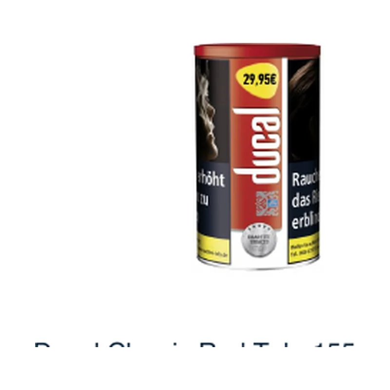 Ducal Classic Red Tob. 155g – Produktabbildung