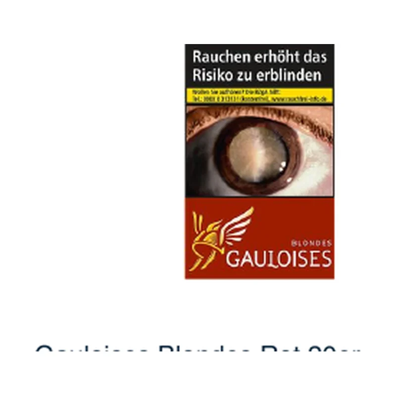 Gauloises Blondes Rot 20er – Produktabbildung