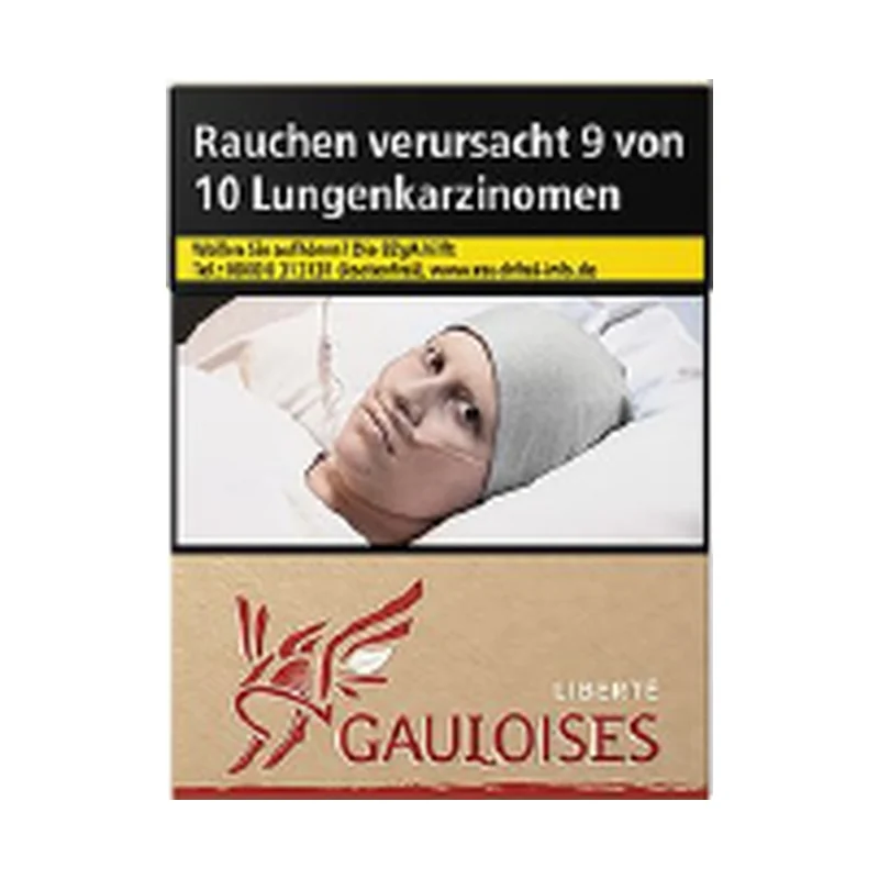 Gauloises Liberté Rot 20er – Produktabbildung