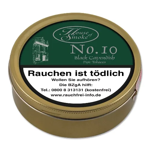 HOUSE OF SMOKE No 10 Black Cavendish – Produktabbildung