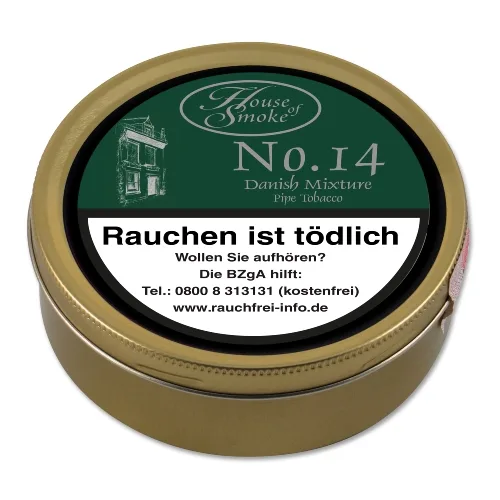 HOUSE OF SMOKE No. 14 Danish Mixture – Produktabbildung