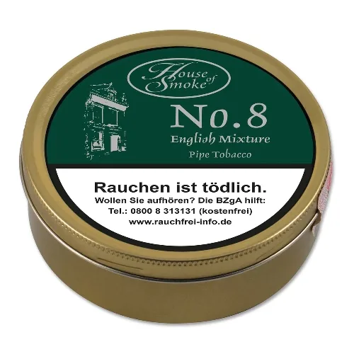 HOUSE OF SMOKE No 8 English Mixture – Produktabbildung