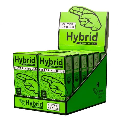 Hybrid Supreme Filter + Rolls Kombipack 33 – Einzelpackung – Produktabbildung