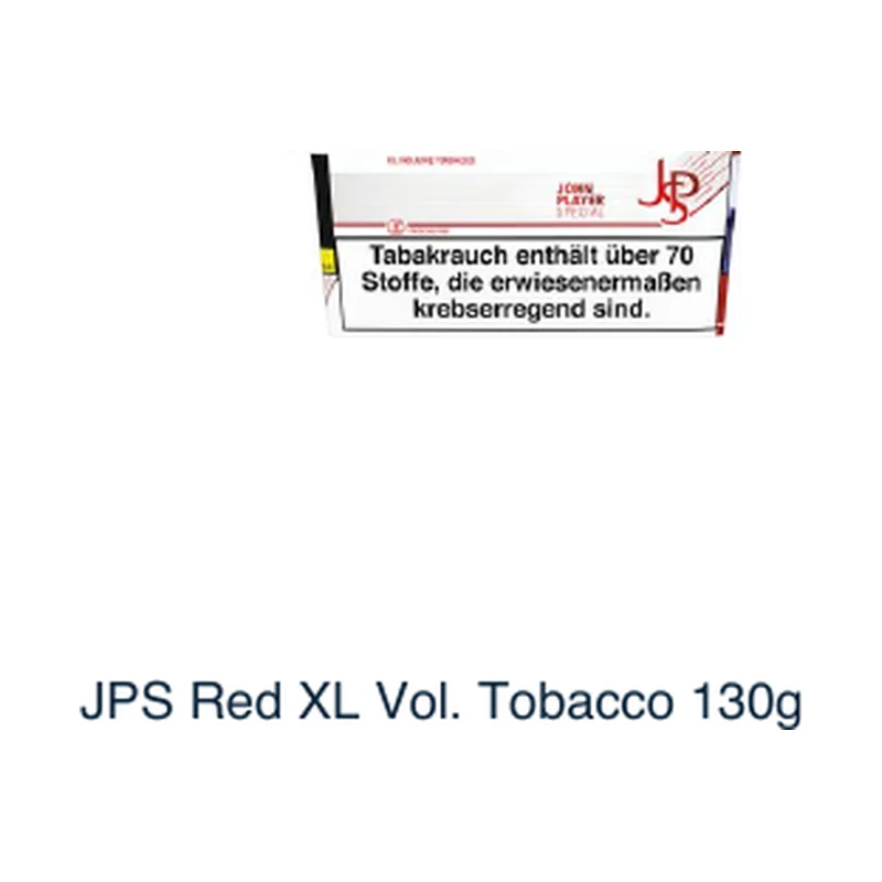 JPS Red XL Vol. Tobacco 130g – Produktabbildung