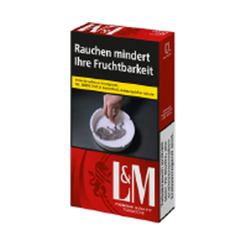 L&M Red Long OP Box 20er – Produktabbildung