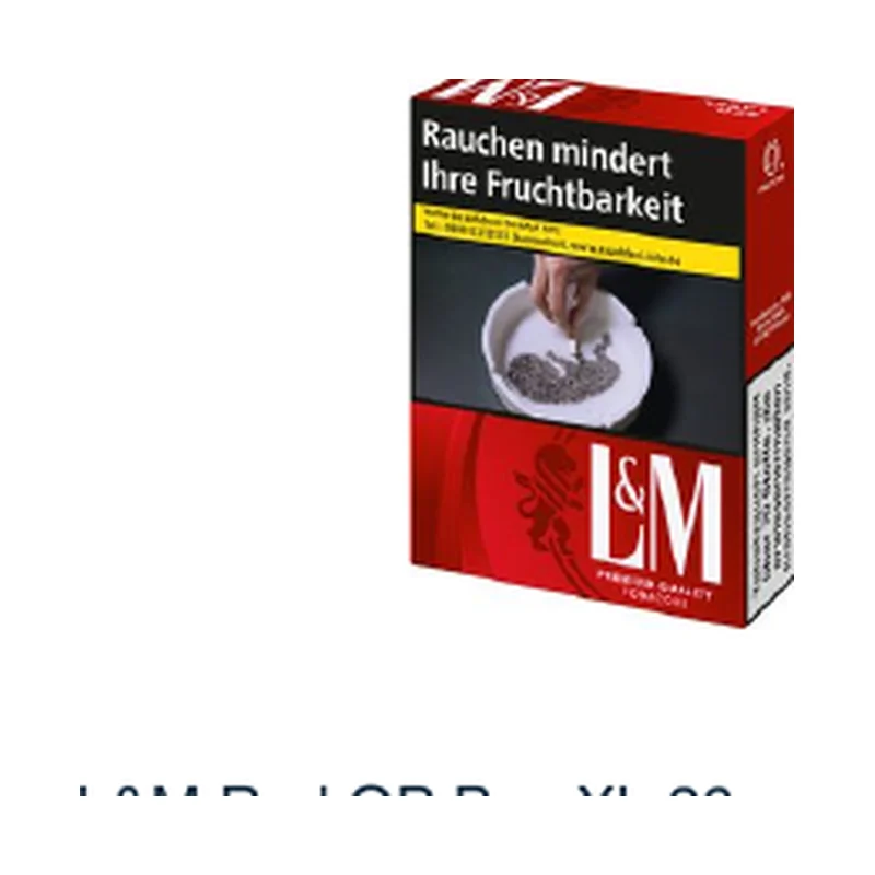 L&M Red OP Box XL 26er – Produktabbildung