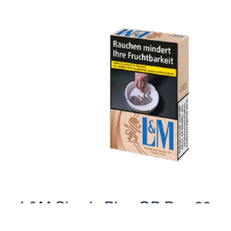 L&M Simply Blue OP Box 20er – Produktabbildung