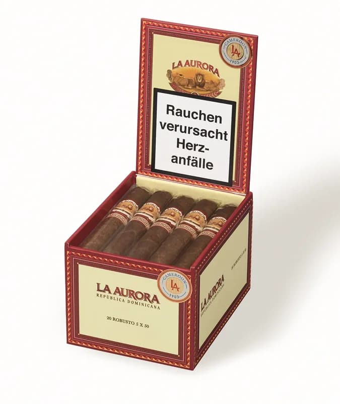 LA AURORA 1903 Cammeroon Robusto – Produktabbildung