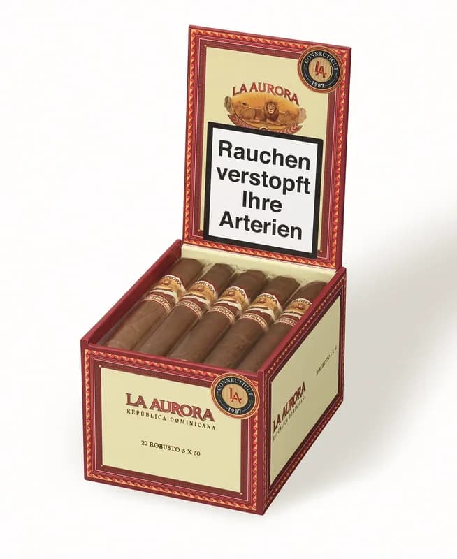 LA AURORA 1987 Connecticut Robusto – Produktabbildung