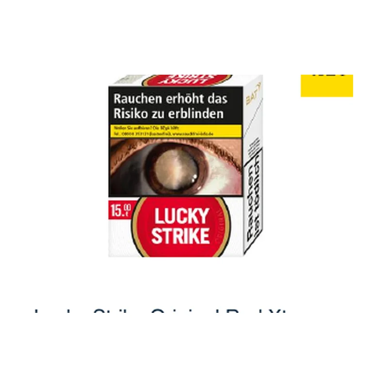 Lucky Strike Original Red Xtra 35er – Produktabbildung