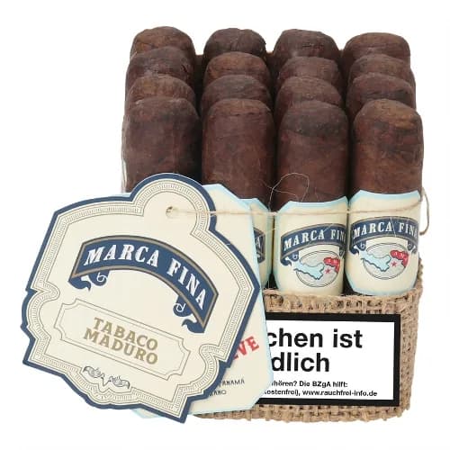 MARCA FINA Panama Maduro Robusto Breve – Produktabbildung