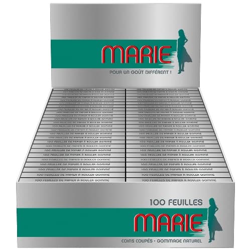 MARIE Zigarettenpapier 100 – Einzelpackung – Produktabbildung