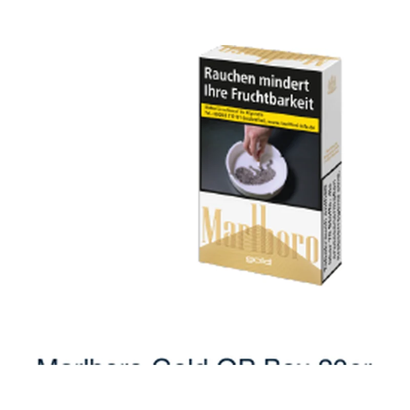 Marlboro Gold OP Box 20er – Produktabbildung