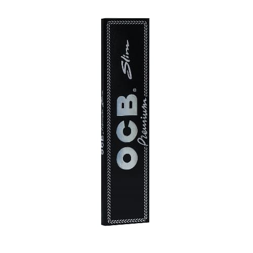 OCB Premium slim schwarz extra long 32 – Einzelpackung – Produktabbildung