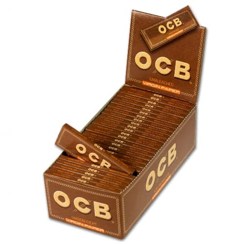 OCB Unbleached 50 Blatt Virgin Paper – Einzelpackung – Produktabbildung
