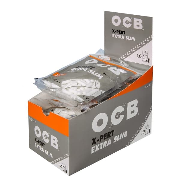OCB X-PERT Extra slim Filter – Einzelpackung – Produktabbildung