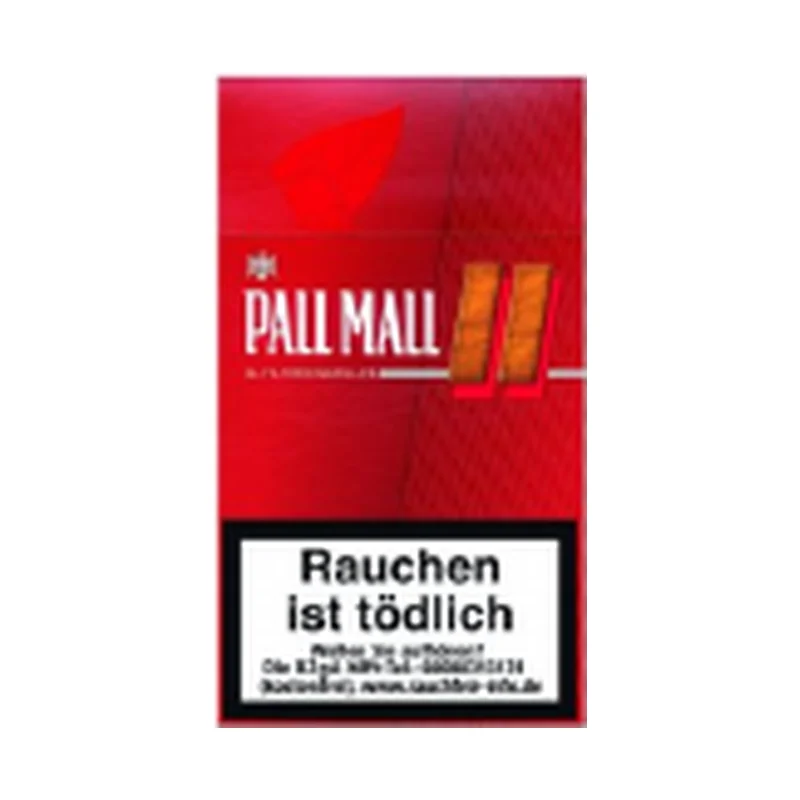 Pall Mall Red XL Filter Cigarillos 17er – Produktabbildung