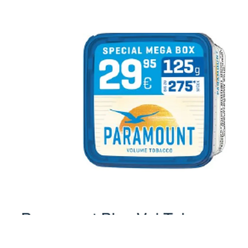Paramount Blue Vol.Tobacco 125g – Produktabbildung