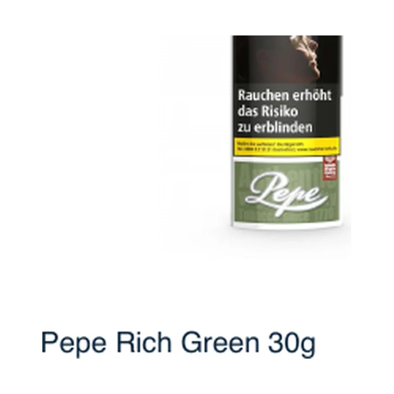 Pepe Rich Green 30g – Produktabbildung