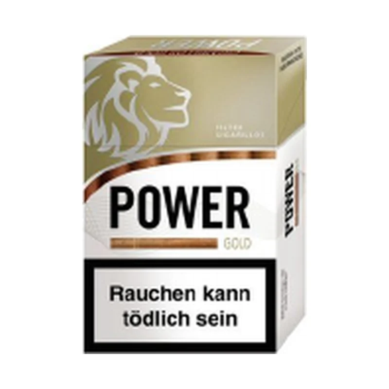 Power Gold Filter Cigarillos 17er – Produktabbildung