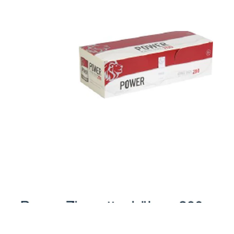 Power Zigarettenhülsen 200er – Produktabbildung