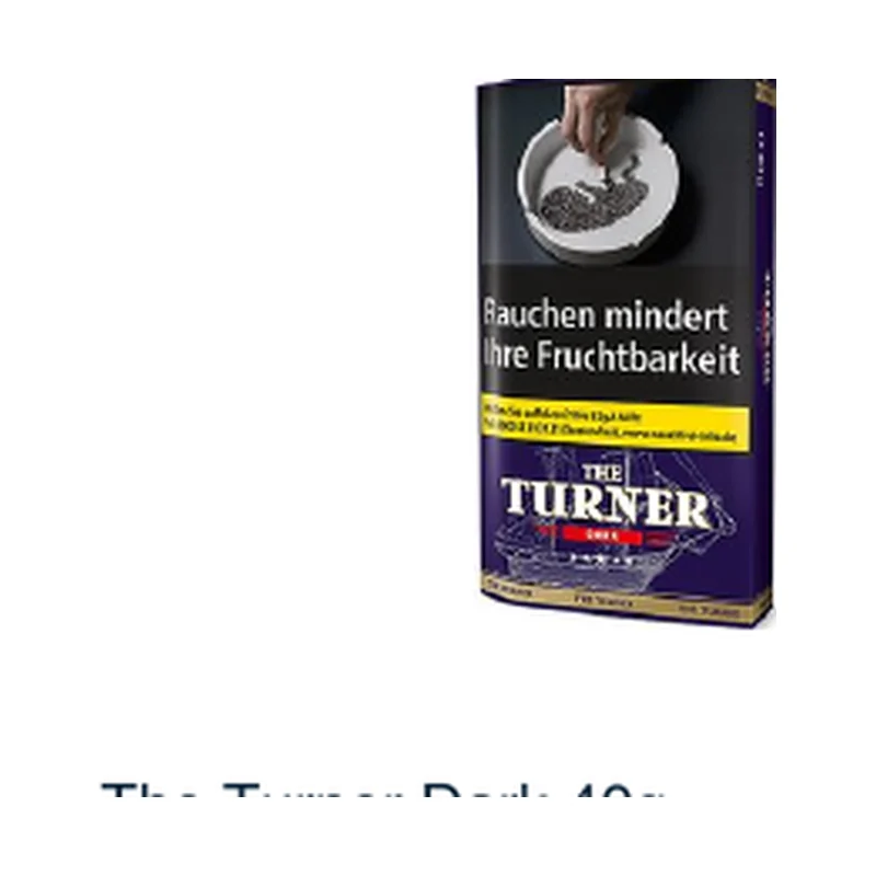 The Turner Dark 40g – Produktabbildung