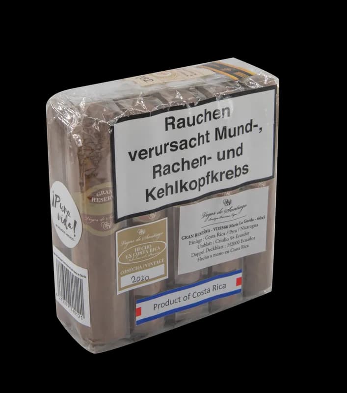 VEGAS DE SANTIAGO Gran Reserva Robusto 5 x 50 – Produktabbildung