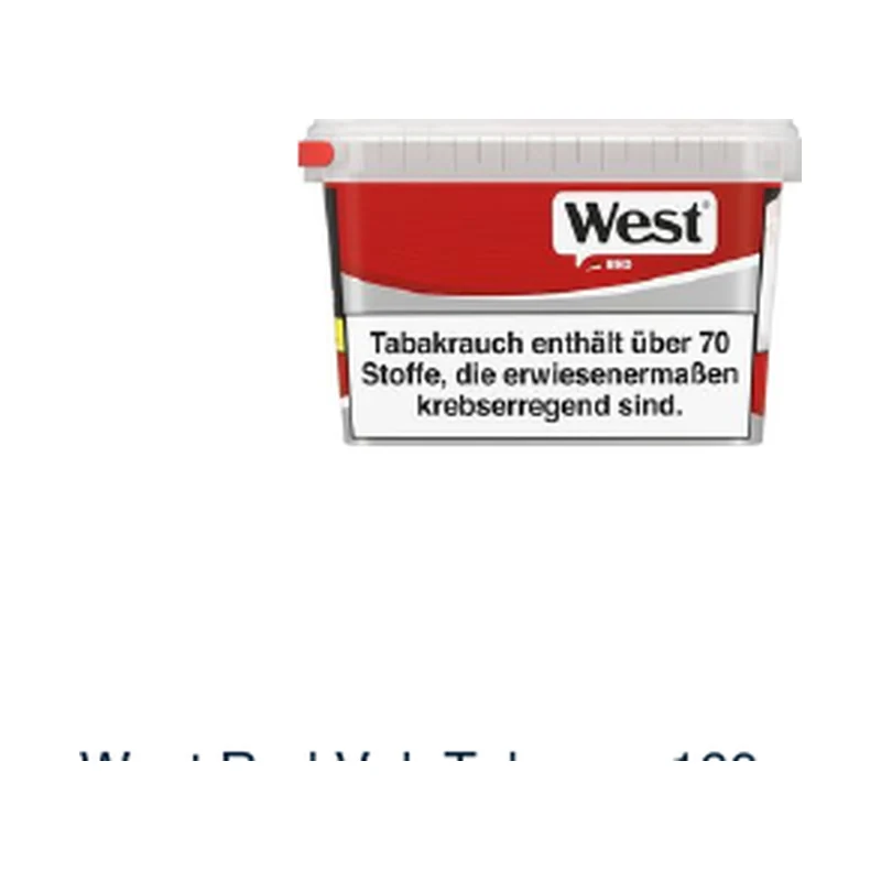 West Red Vol. Tobacco 160g – Produktabbildung