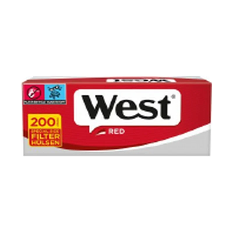 West Zig. Hülsen Red 200er – Produktabbildung