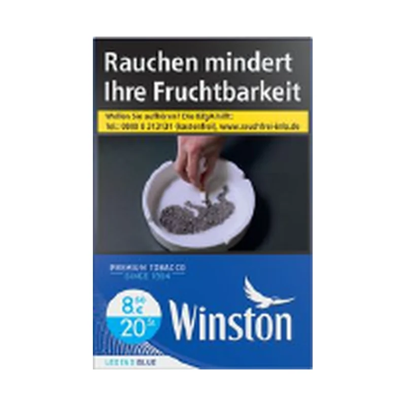 Winston Blue L 20er – Produktabbildung