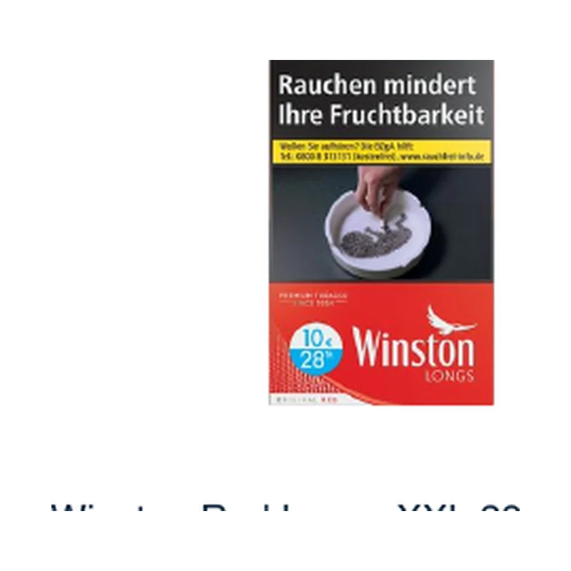 Winston Red Longs XXL 28er – Produktabbildung
