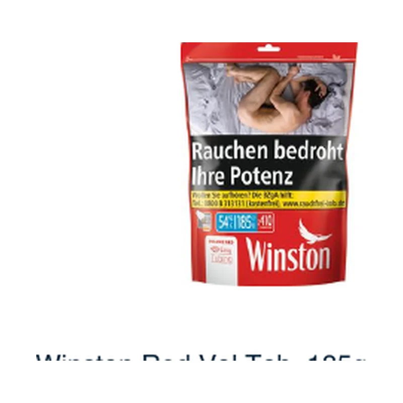 Winston Red Vol.Tob. 185g – Produktabbildung