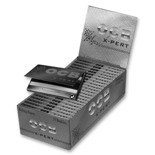 Zigarettenpapier OCB X-PERT kurz 100 – Einzelpackung – Produktabbildung