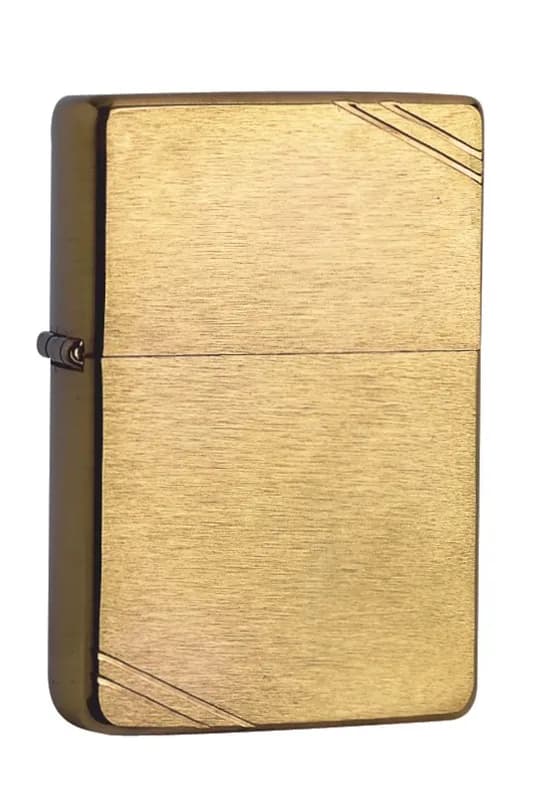 ZIPPO messing gebürstet Vintage Streifen 60000808 – Produktabbildung